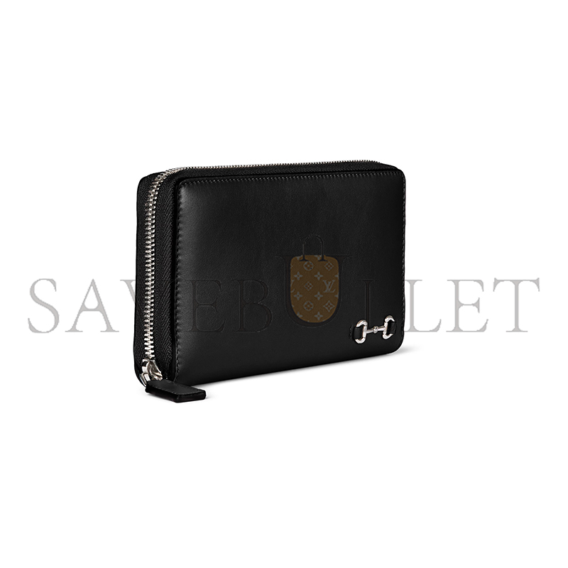 Gvc*1 zip around wallet with horsebit 846954 (19*10.5*2.5cm)